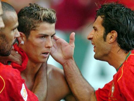 Cristiano, figo et costina