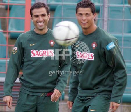 Cristiano et Pauleta