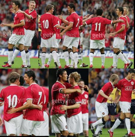 Cristiano et les mancuniens