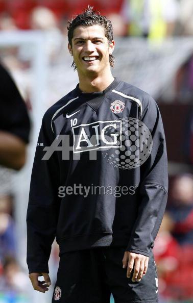 Cristiano a l'entrainement